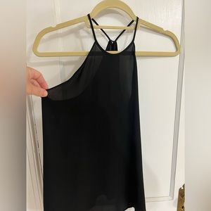 LOFT black delicate tank, size XS